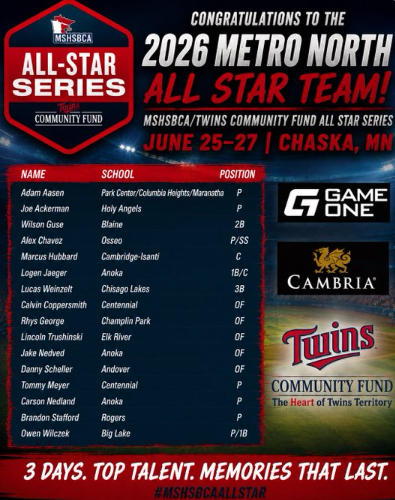 AHABASEBALL's tweet photo. Congrats to Senior Joe Ackerman on his selection to the Metro North team! Joe becomes the 14th player in program history to be selected for this event. https://t.co/mwhX8Bomzd