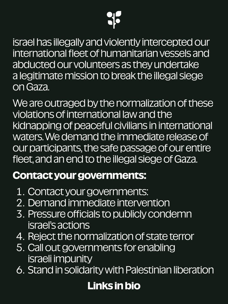 Global Sumud Flotilla tweet media