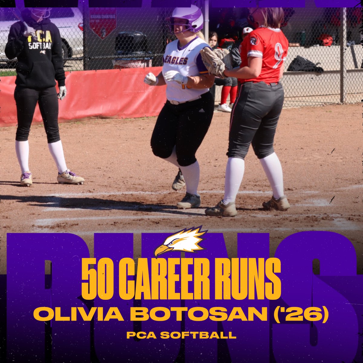 PcaSoftball's tweet photo. Congratulations to Sr Catcher Olivia Botosan! Liv is a four-year starter and recently reached several statistical milestones! https://t.co/ZOCecgk4qY