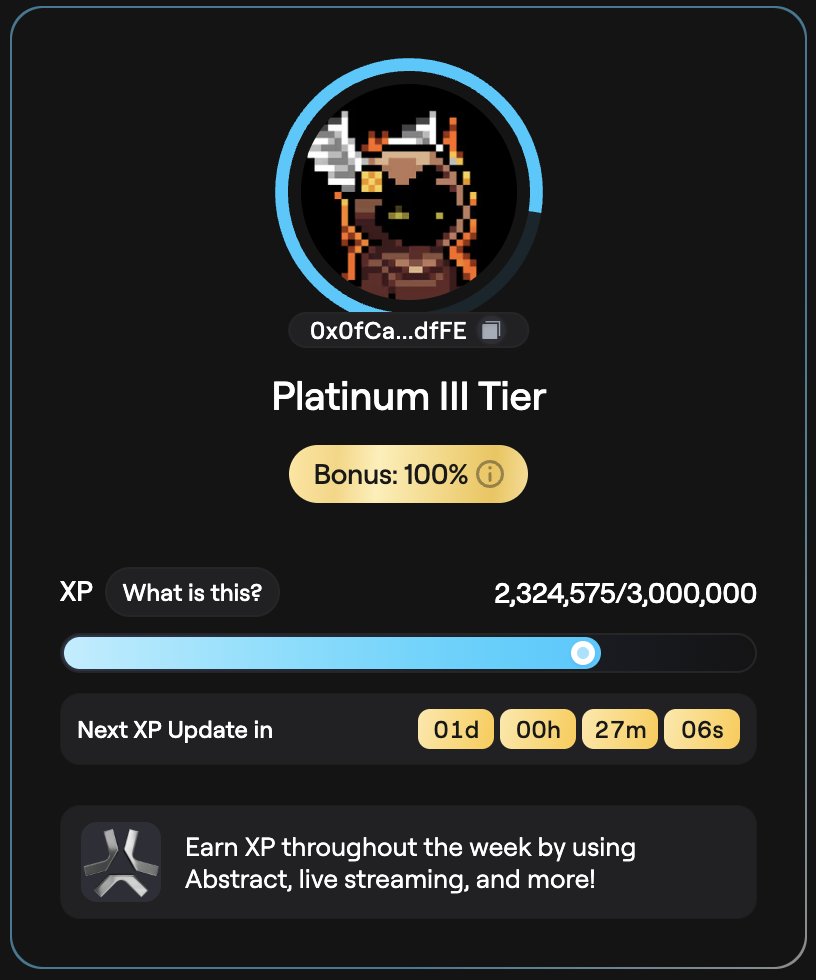 nullbnb's tweet photo. 🚨Giveaway Alert 🚨

I'm giving away 10x MOG eve keys to 5 People (2 each)!

It's XP day tomorrow, Thanks to Quant and @onchainheroes I now have a 100% XP boost 😈

Guess how much my @AbstractChain Fun Points will be for this week. 5 Closest guesses will win the keys!

Good Luck 💚