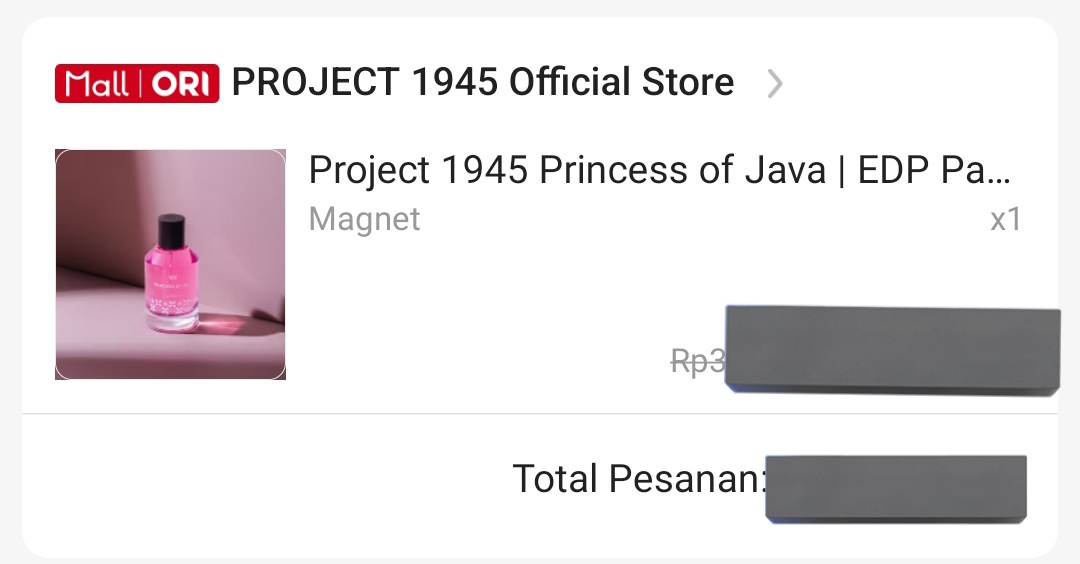 starlovvv's tweet photo. Ready WTS JUAL

Project 1945 - Princess of Java EDP Parfume 100ml ✨
Rp 245.000 

Top: Peach, Green Pear, Bitter Orange
Mid: Tuberose, Neroli, Jasmine, Orange Blossom
Base: Vanilla, Sandalwood, Musk, Amber

NEW ORIGINAL OFC STORE
EXP 2029 https://t.co/6wQCO3eIrM