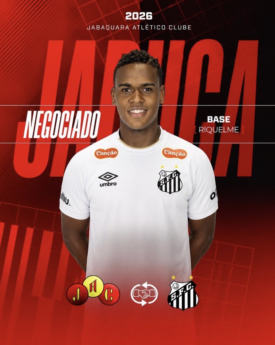 taticaassecom's tweet photo. Volante revelado pelo Jabaquara, Riquelme é contratado pelo Santos https://t.co/OR3KVhjJGM https://t.co/ykkvttndvS