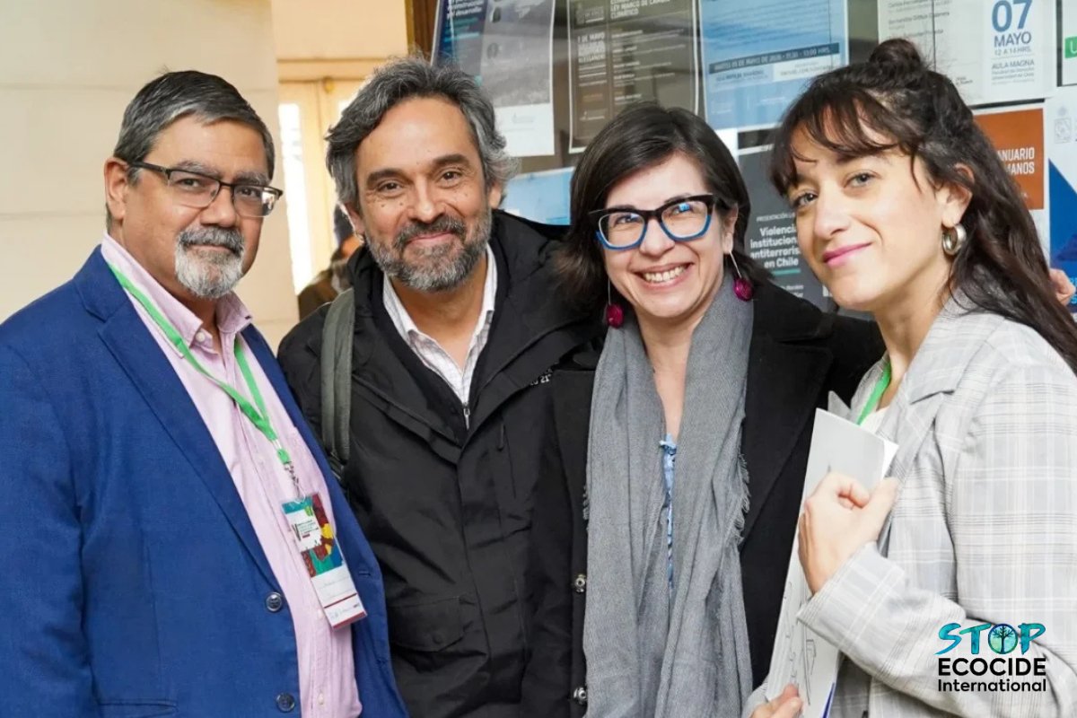 EcocideLaw's tweet photo. Discussing a proposed model #ecocidelaw during the 5th Meeting of the Alliance of Latin American and Caribbean Environmental Legal Clinics recently at @uchile !

Progress toward criminalising #ecocide in Latin America is building rapidly: https://t.co/zxVbVlgjBn

#StopEcocide https://t.co/2zZwVj6JKP