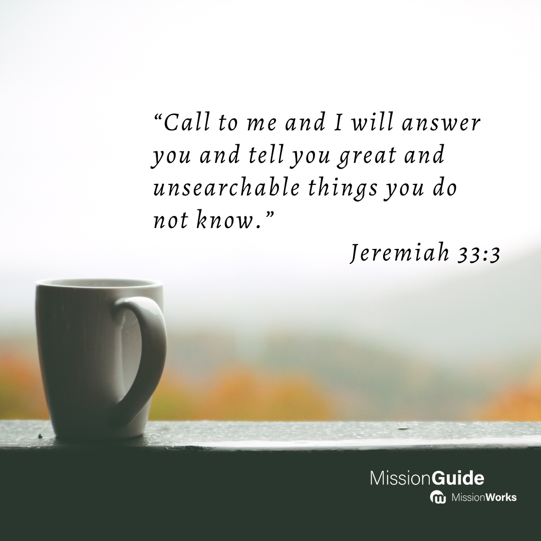 MissionTrips's tweet photo. Is God's number on your favorite speed dial list? Seek Him daily and be amazed in wonder at all He shows you.
#prayer #spendtimewithGod #God'sWord #amazingGod https://t.co/XbM6tBJAiK