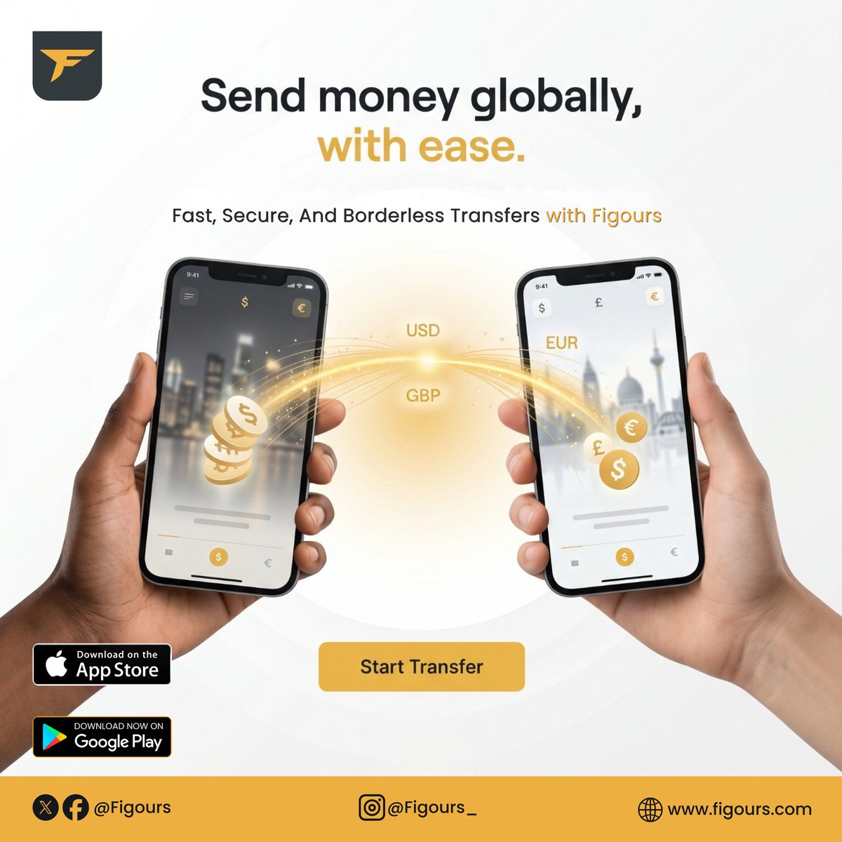 figours's tweet photo. Borders should never slow your money down.

Wherever money needs to go, Figours makes global transfers simple, fast, and secure. 💸✈️

Ready to send with ease? Download Figours Mobile today! 💫

#MondayMood #DownloadFigoursApp #SeamlessPayment #Fintech #DigitalBanking https://t.co/ex9g0fkd5A