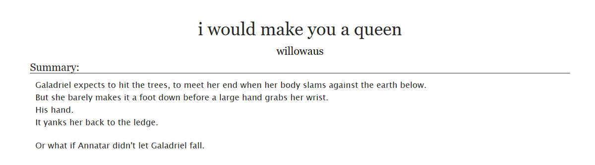 willowaus1's tweet photo. i would make you a queen
pt 1/2
aka what if Sauron kidnapped Galadriel at the end of season 2
#haladriel #annatariel
https://t.co/CSMAYs2pPl https://t.co/eCQVX1ceiA