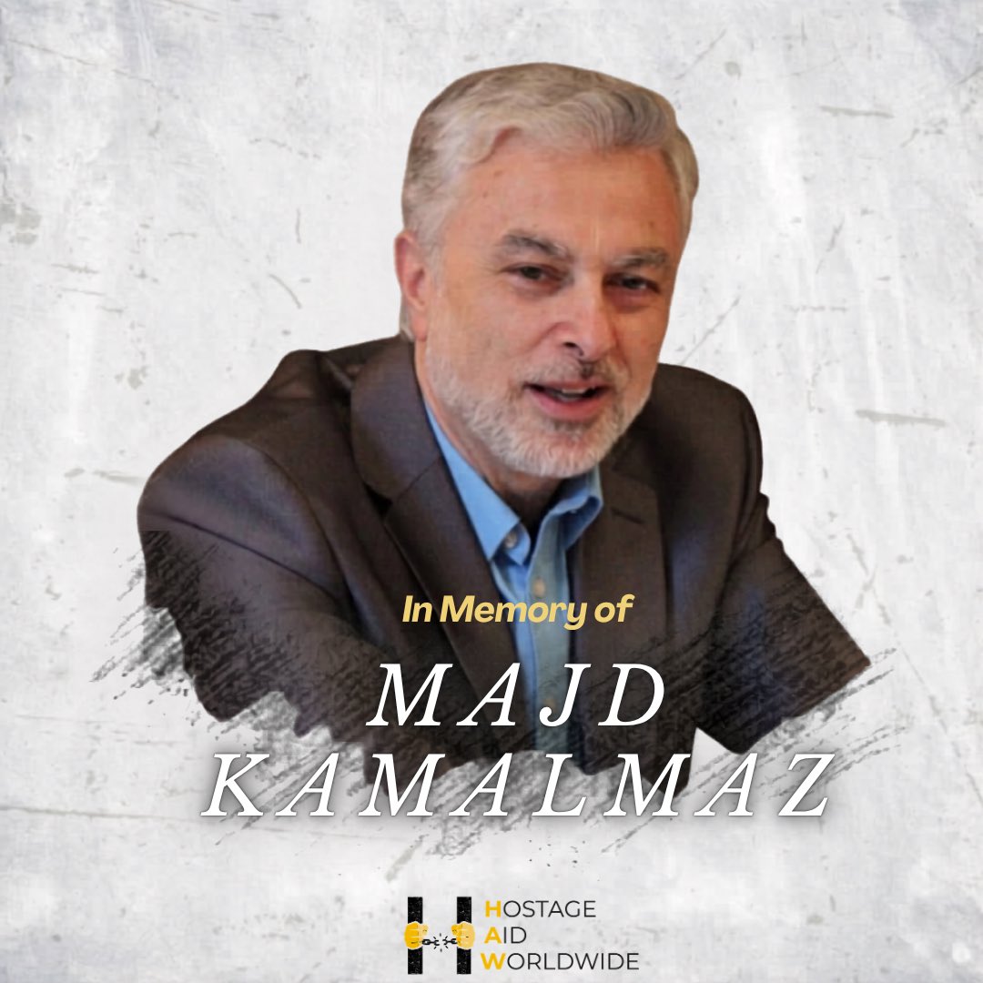 HostageAid's tweet photo. Two years ago today, on May 18, 2024, the family of Dr. Majd Kamalmaz received the confirmation they had feared after more than 7 agonizing years of waiting: Majd had died in Syria after being forcibly disappeared by the Syrian regime.
On Feb. 15, 2017, Dr. Kamalmaz was stopped at a checkpoint while traveling to Damascus on a humanitarian mission. From that moment on, he vanished into the darkness of Syria’s detention system; held without charges, without trial, & without sentence.
Hostage Aid honors the unimaginable strength the family has shown throughout this painful journey.
Dr. Majd Kamalmaz was a devoted husband, loving father, respected therapist, & humanitarian. The regime may have stolen his life, but it could never erase the humanity he gave to others or the love that continues to surround his memory.
Today, we remember not only the horror of what was done to him, but the life he lived, the people he touched, & the legacy he leaves behind.

@MKamalmaz @FreeMajdK