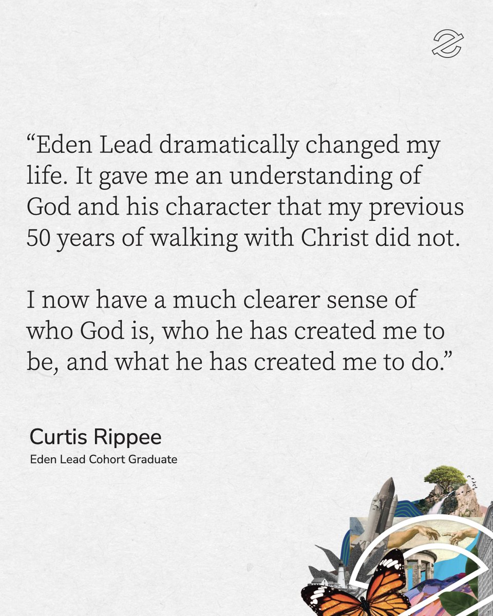 JoinEdenProject's tweet photo. Fifty years of walking with God. And something shifted in a way it never had before.

That is what Eden Lead is for. Not adding more to your plate, but actually encountering the God you have been preaching and leading from for decades.

If something in Curtis's words resonates with where you are, applications for our July 2026 cohorts are open now through June 30.

Not ready to apply yet? Sign up for a Discovery Call. It is simply a live conversation where you can ask any questions you have and learn more about what the Eden Lead cohort year actually looks like. No pressure, just a real conversation.

⬇️
https://t.co/lSbY0OhbfN