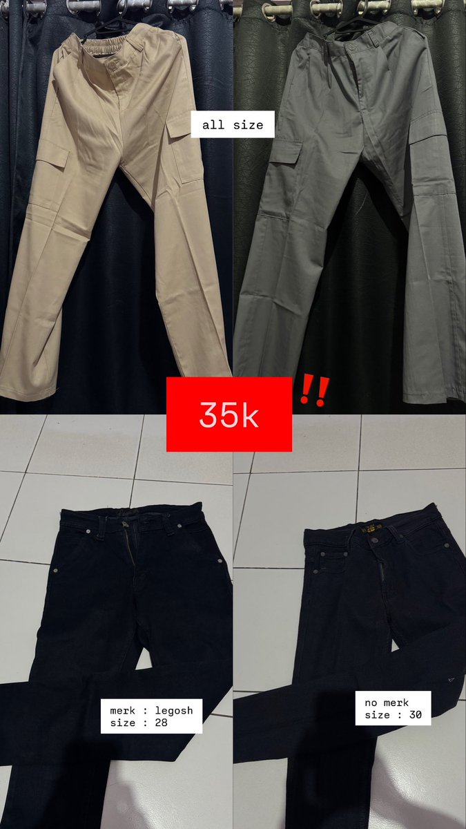 ginaaa_set's tweet photo. want to sell (preloved pribadi) 

📍bisa ambil langsung/COD area unsoed pusat 

 good condition all item! yang mau liat detail boleh chat ajaa, *kalo ambil lebih dari 1 dapet potongan!* https://t.co/9laZ6u7MQj