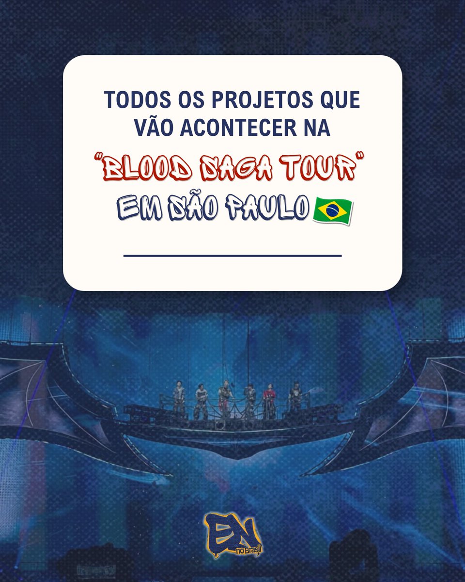 EN- no BRASIL 🇧🇷 | 04.07 tweet media