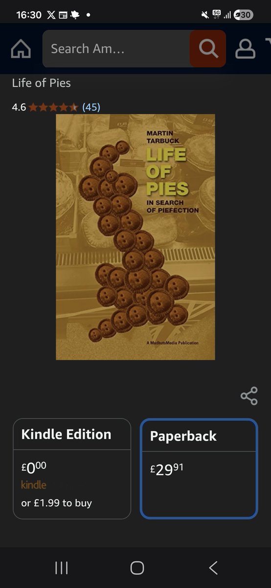 thelifeofpies's tweet photo. Pleased to say I've been putting a few more Pie Bibles in the post recently. It goes back up to a tenner at the end of the month and it's currently THIRTY QUID on Amazon, pick up one of the last few copies now for a fiver plus p&amp;p at https://t.co/7K13UoH1Jc https://t.co/iiekTXNkat