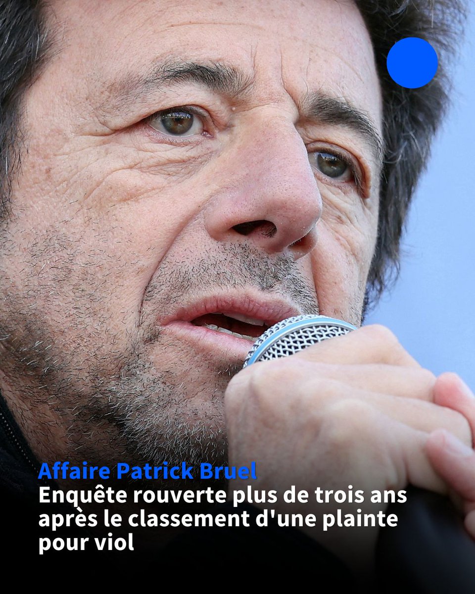 afpfr's tweet photo. ⚖️ Plus de trois ans après le classement sans suite d'une plainte pour viol visant Patrick Bruel, le parquet de Nanterre a annoncé la réouverture d'une enquête contre le chanteur, mis en cause par plusieurs femmes pour violences sexuelles, dont l'animatrice télé Flavie Flament ⤵️ https://t.co/3BaTJZSJCB