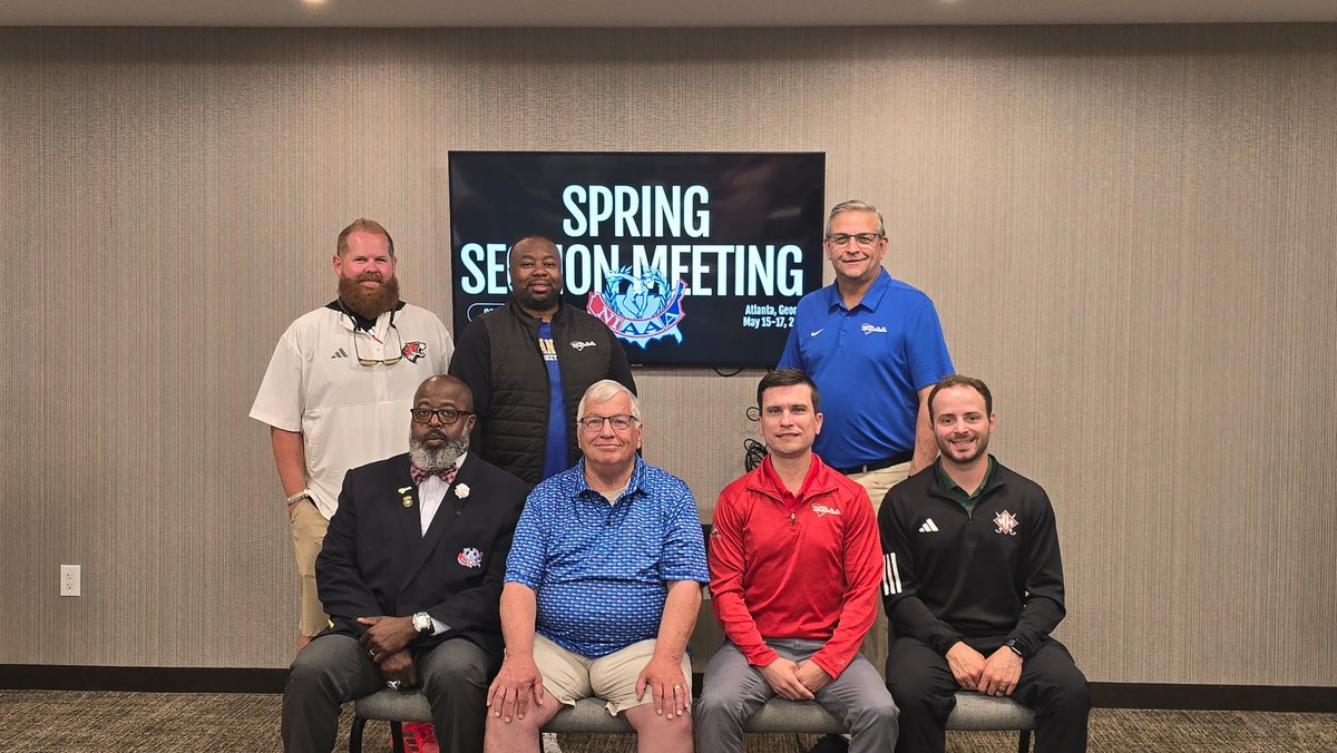 02que's tweet photo. @NIAAA9100 Section 3 Meeting was a success. Great opportunity to learn, grow, and lead. #professionaldevelopment #Section3leadingtheway @SouthCarolinaAD https://t.co/9kRePNDjI4