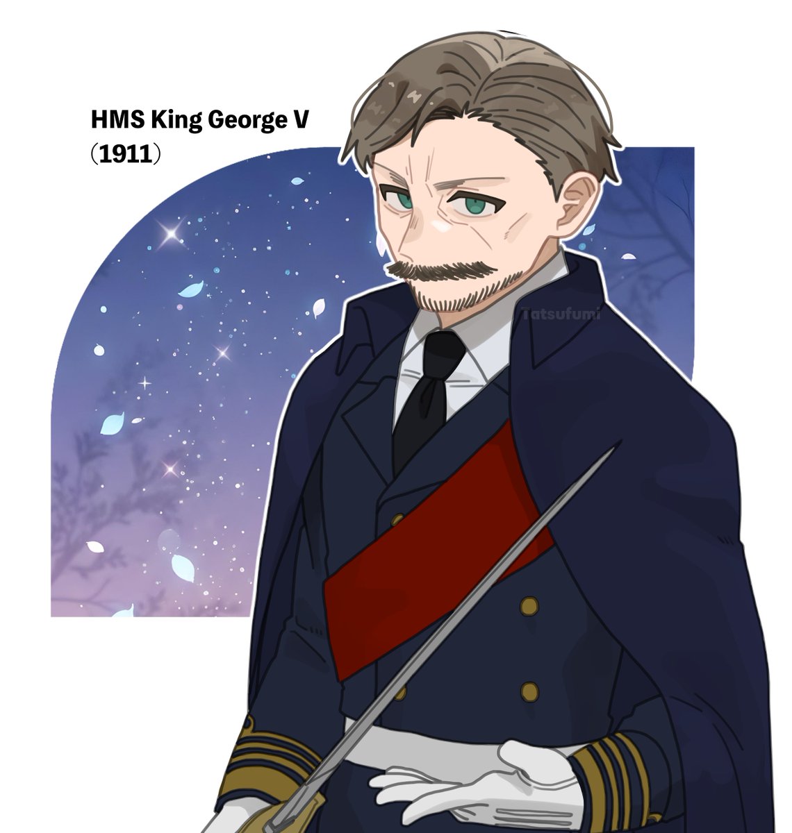 UltimateMisopan's tweet photo. 初代の方のHMS King George V https://t.co/oJ5W6oBxF4