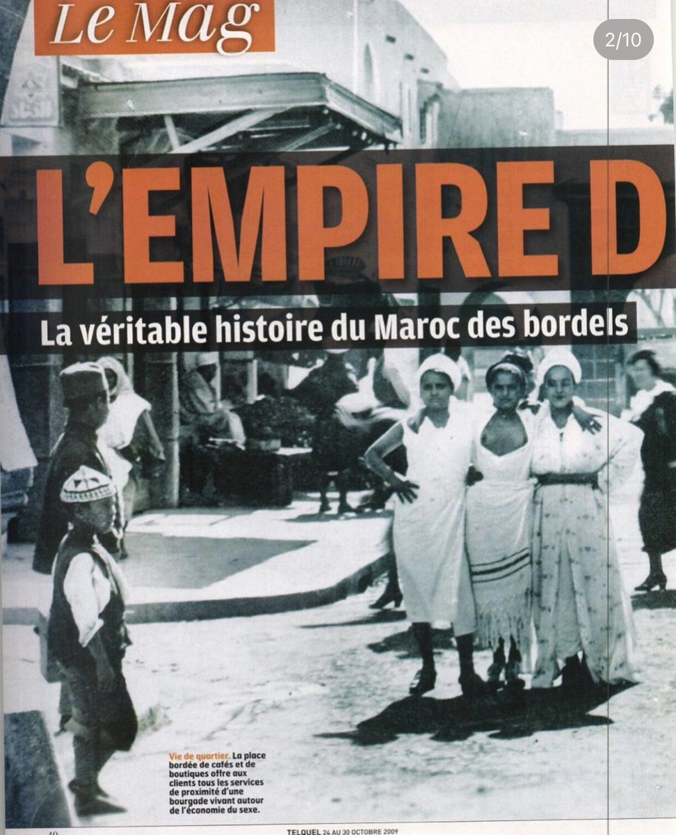 mmar_yuv's tweet photo. @emrasra @CHEKEMTONK213 @EAlaouiya87691 Le Maroc un empire des bordels de la France #histoire_maroc https://t.co/V74UqlSpVd