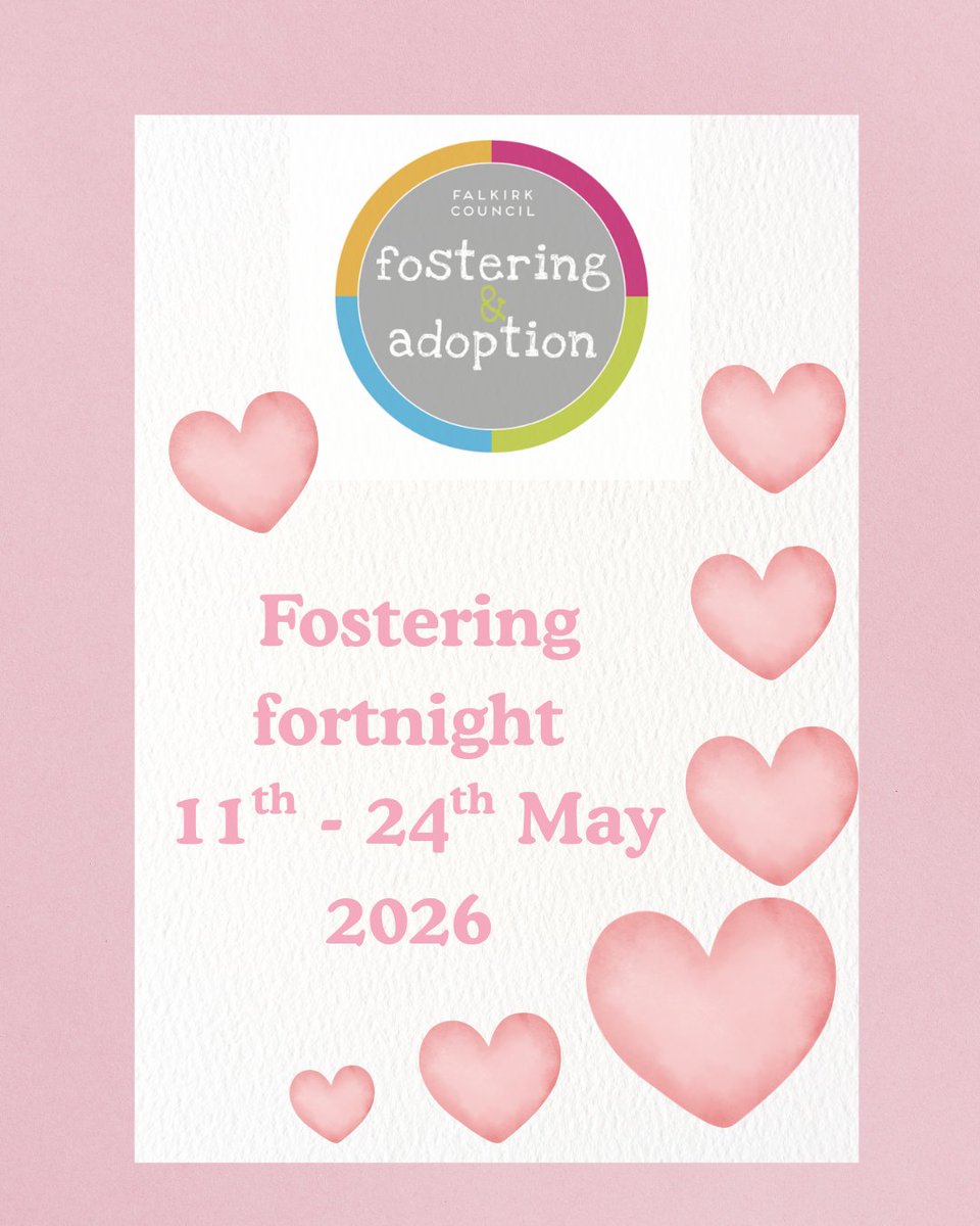 Falkirkchamps's tweet photo. Happy fostering fortnight!! 
#fosteringfortnight #fostercare #falkirkchamps #falkirkwillalwayskeepthepromise https://t.co/XoBMHkxrjP