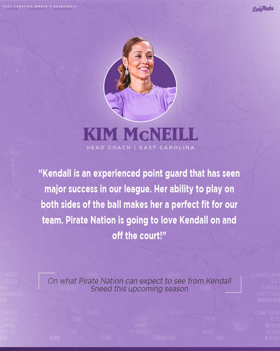 ECUWBB's tweet photo. Welcome to the jungle, @kendallsneed_ 💜

#FAB 🏴‍☠️ https://t.co/QoljLkYOFg