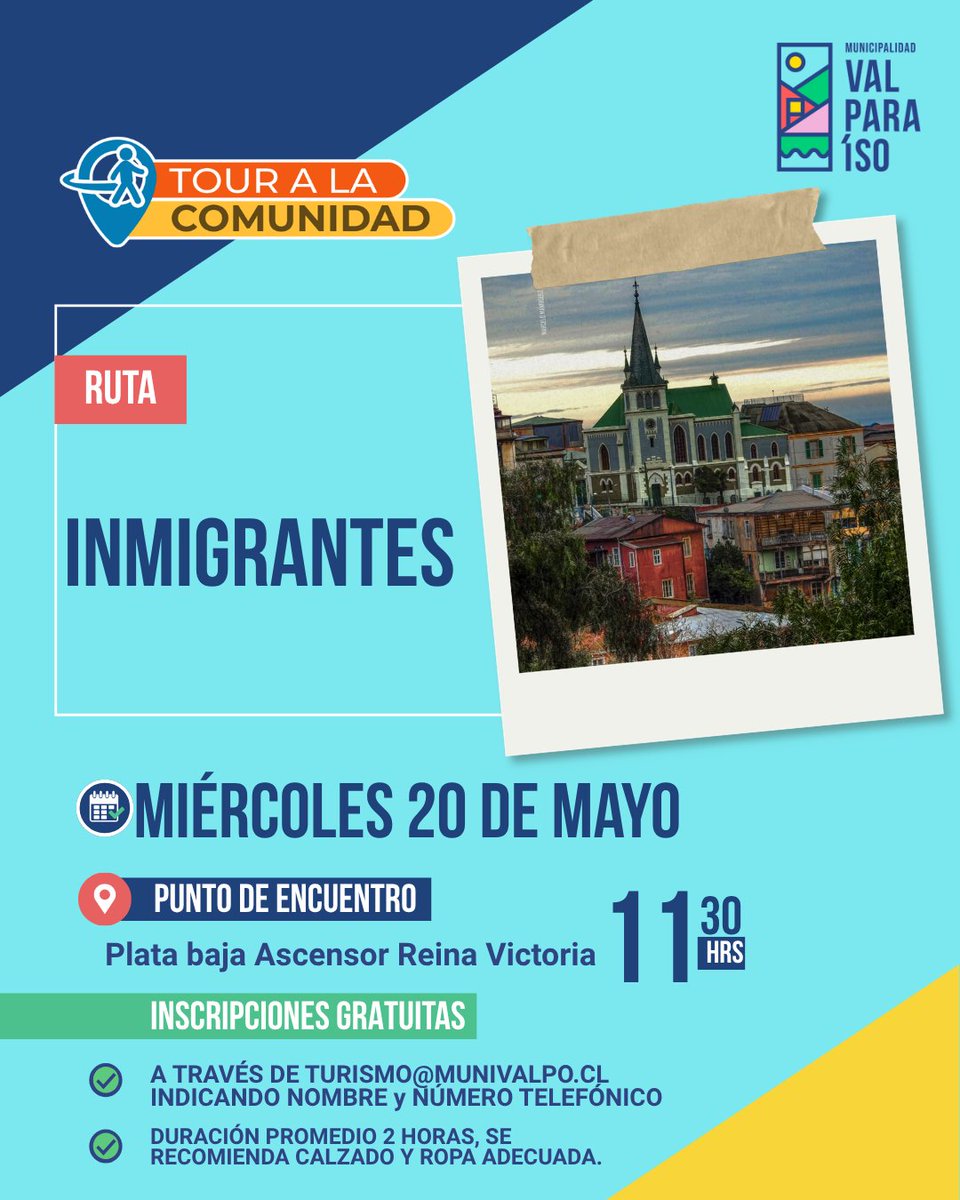 Departamento de Turismo de Valparaíso tweet media