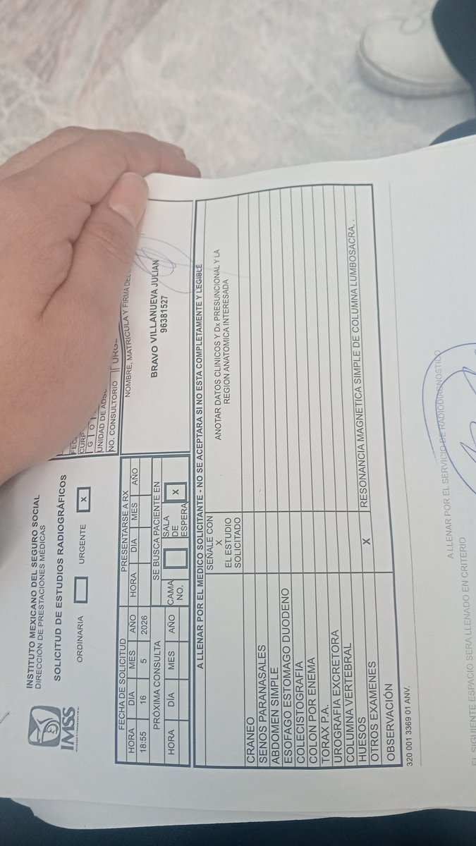 lulurubioa's tweet photo. @abelgonzalez @Tu_IMSS @zoerobledo 
@Claudiashein  Necesito Apoyo, estoy Hospital  IMSS HGR2 VILLACOAPA CDMX.
LA JEFA DE RAYOS X Maria Eugenia Lobato Huerta se niega a darme el servicio de RESONANCIA MAGNÉTICA hay espacio, radiólogo y el equipo disponible.URGENTE.
CUENTO CON LA ORDEN DE ESTUDIO. https://t.co/mdqMuDtOMW
