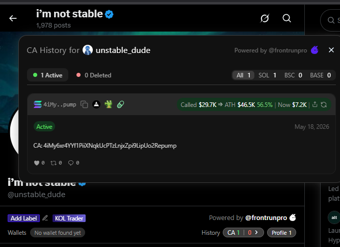NitrousTerriers's tweet photo. stop fudding it guys its him
and the only CA he's posted, be unpredictable.
4iMy6xr4YYf1PiiXNqkUcPTzLnjxZpi9LipUo2Repump https://t.co/WBDRD6Qeyu