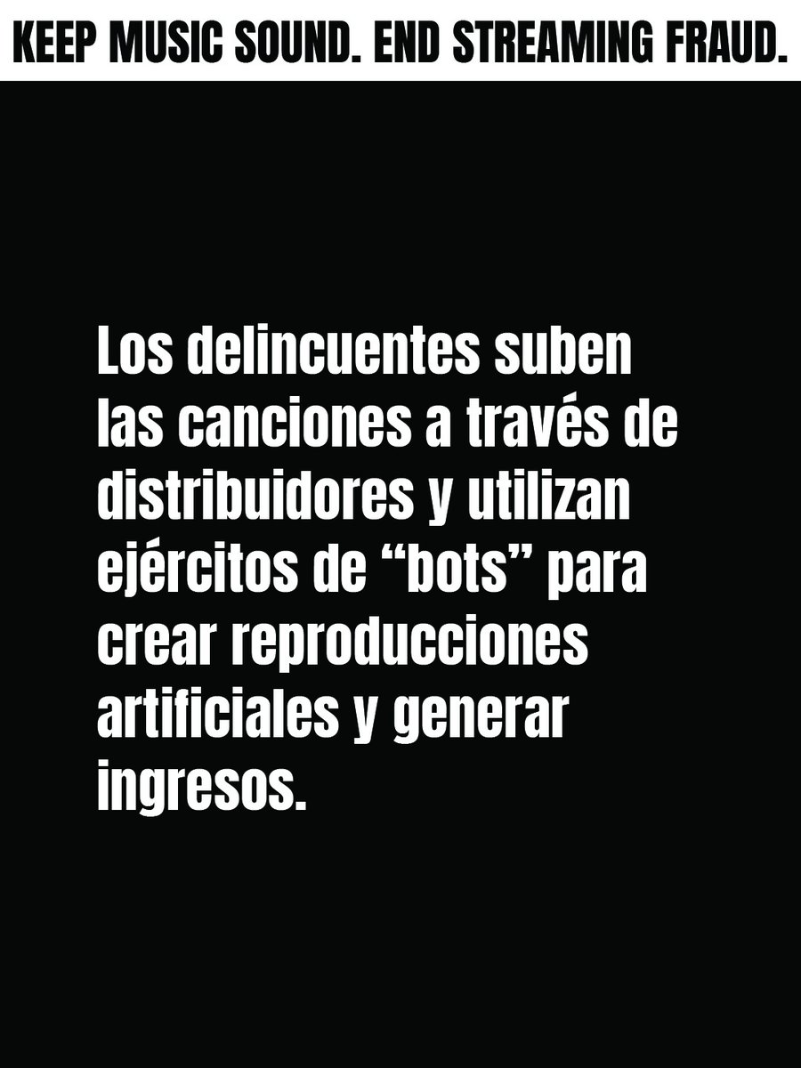 Amprofon's tweet photo. Fraude streaming.

¿Qué es y qué se puede hacer para combatirlo?
#endstreamingfraud @ifpilatam @ifpi_org https://t.co/qX3yjHTdnh