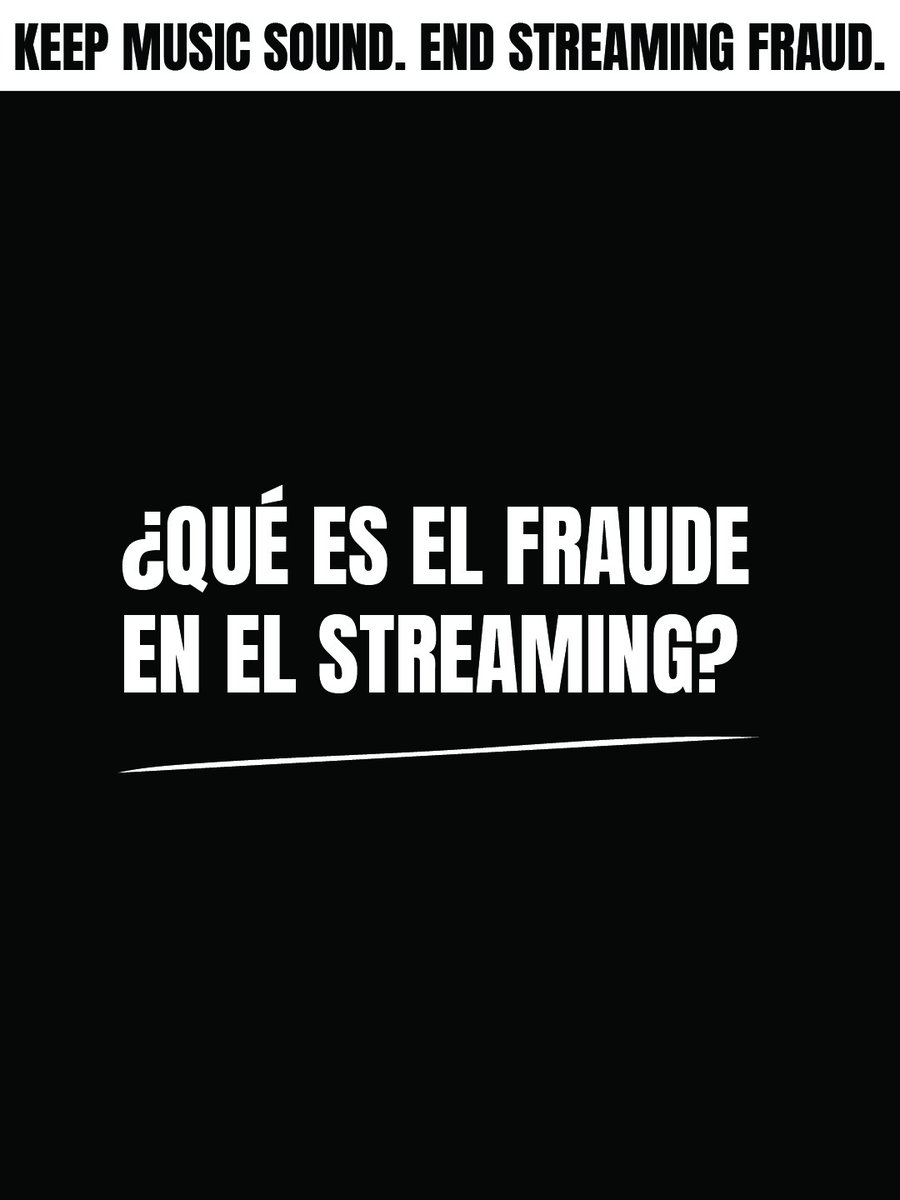 Amprofon's tweet photo. Fraude streaming.

¿Qué es y qué se puede hacer para combatirlo?
#endstreamingfraud @ifpilatam @ifpi_org https://t.co/qX3yjHTdnh