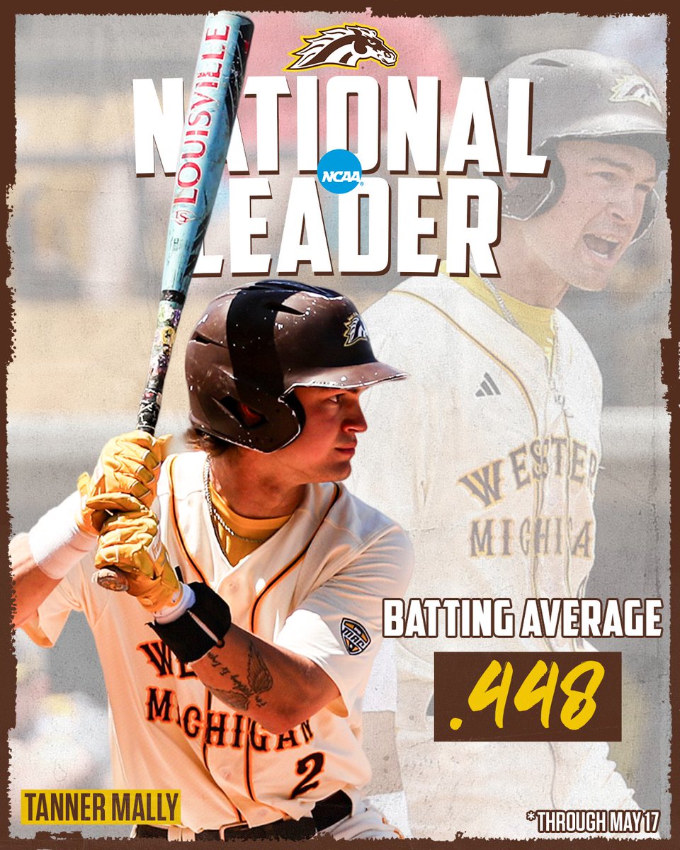 WMUBaseball's tweet photo. Headed into the MAC Tournament at the top of the leaderboard!

#BroncosReign https://t.co/pVjFNRhgKX