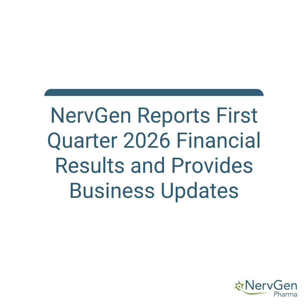 NervgenP's tweet photo. NervGen today reported financial results for the first quarter ended March 31, 2026, and provided business updates.

Read the full news release: https://t.co/TT6eE3KJTi

#SCI #SpinalCordInjury https://t.co/rprYkqiaxk