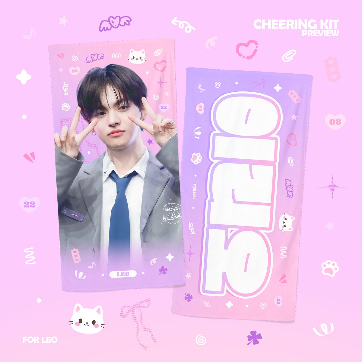 itsHazel789's tweet photo. <2026 ALD1 FANCON in INCHEON>
CHEERING KIT for LEO 🩷🐈‍⬛

ⓒ 𝙞𝙩𝙨𝙝𝙖𝙯𝙚𝙡_

🗓️ 05/20 - 05/31 KST23:30

📦배송｜🤖현장수령(6.12)

🔗 https://t.co/dDhqG5KzUD

🌐 G.O > DM

#이리오 #리오 #Leo
#ALPHADRIVEONE #ALD1 #알파드라이브원 https://t.co/NOiwXKpgyN