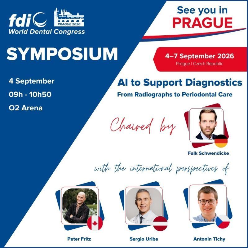 sergiouribe's tweet photo. Discover how Artificial Intelligence is reshaping dentistry at the FDI World Dental Congress in Prague  https://t.co/gsuMYtLBGI https://t.co/Yiaj5q5COO