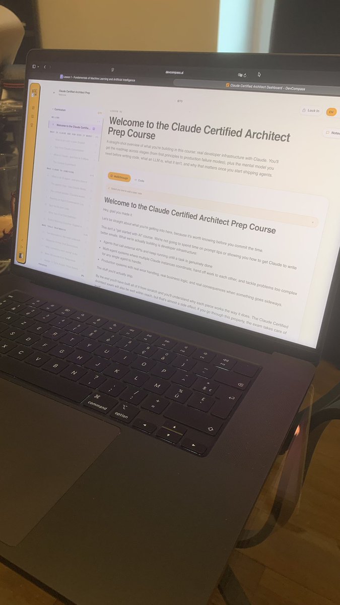 ellebuild's tweet photo. GM 👾 Weekly goals :

☑️ Weekly call with @Kheirabkcn for @safehavenmoney_ ‘s POC execution 

☑️ Going through AWS Machine Learning Fundamentals courses + projects from @udacity 

☑️ Learning how to build tools following Claude Certified Architect Prep Course by @the_devcompass 

☑️ Making Video contents 🤪

Big Week, almost near end of Q2. LFG 🚀