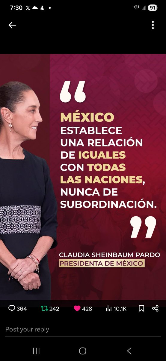patirojas4T's tweet photo. @Claudiashein LOS MENTIRAS ATAQUES GUERRAS SUCIAS DE ESTOS OLIGARCAS PRI PAN CRITICAN DE NARCO GOBIERNO SI ELLOS LO FUERON 1982-2018 Y ESO LES ARDE HASTA EL CUTIS ENCONTRA DE TU GOBIERNO LEGITIMO HONESTO #4TAT LLEGÓ CON #MORENA ES VERDAD JUSTICIA PARA EL PUEBLO DE MÉXICO JUSTO Y NECESARIO❤️🙏 https://t.co/eyc4f6vaWJ