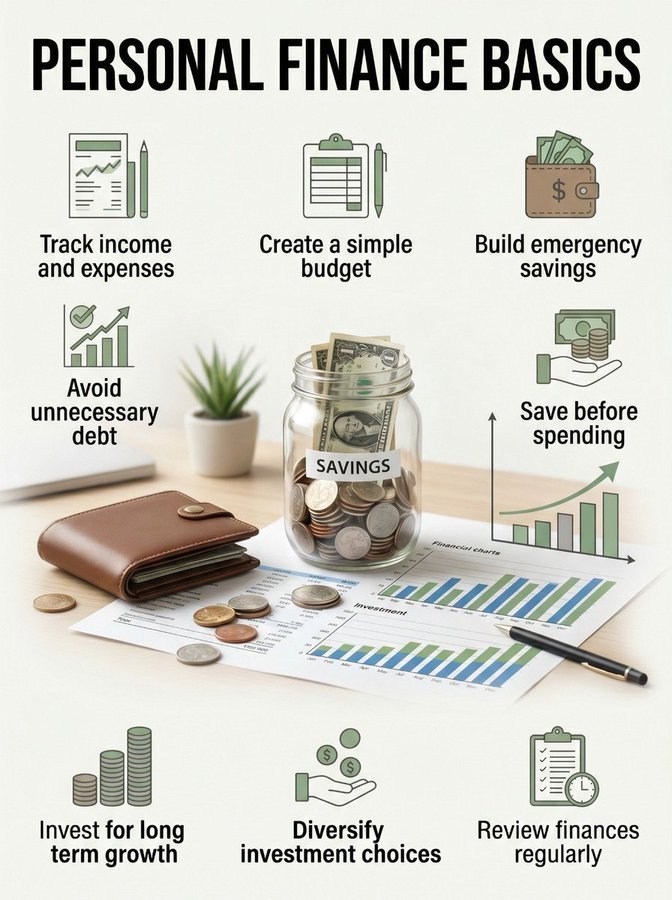 SarahAIHub's tweet photo. Personal Finance Basics... https://t.co/m14jKQNSBo