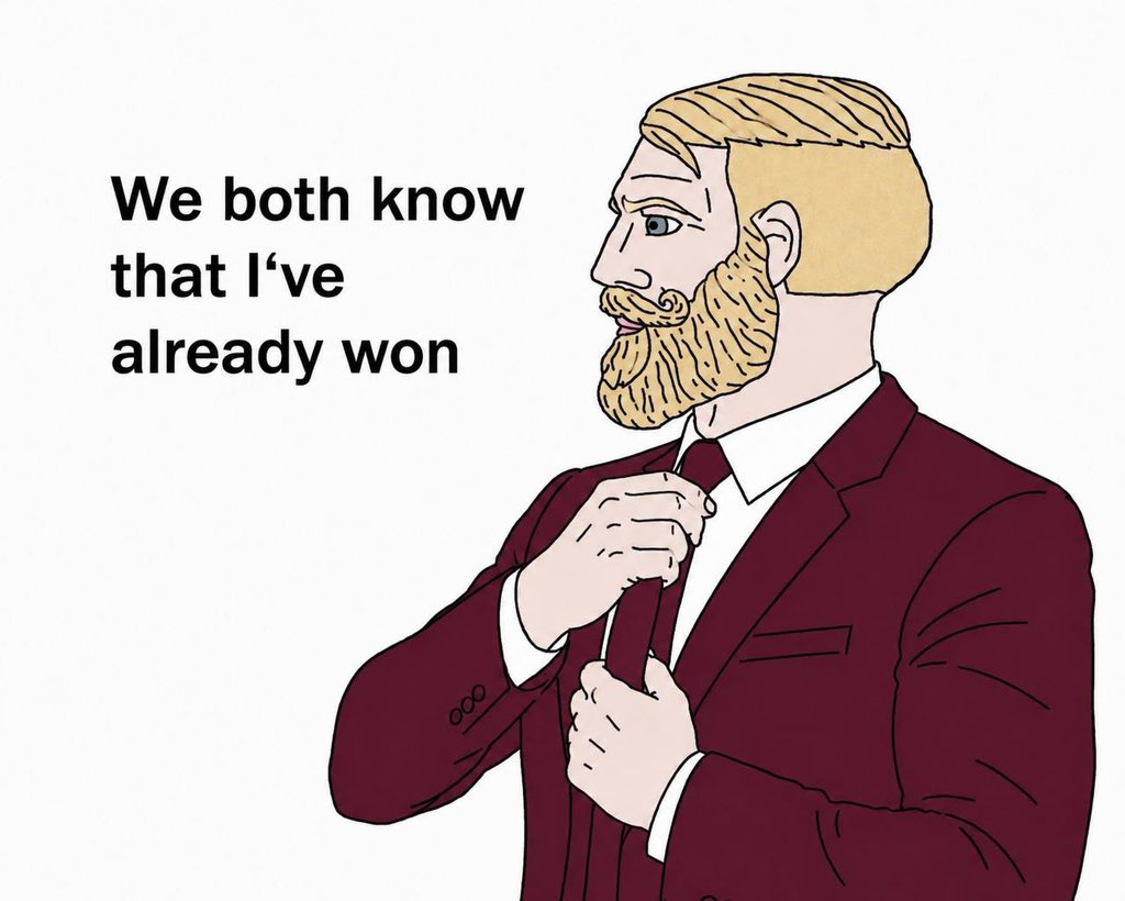 Acehereagain's tweet photo. @Crypto_Alch You should become a $Chad, it already comes with impeccable aura.

0xeEdf673bc1D7a92E92D532F5AC86F84bB36433b0 https://t.co/BPAMvmfYxk