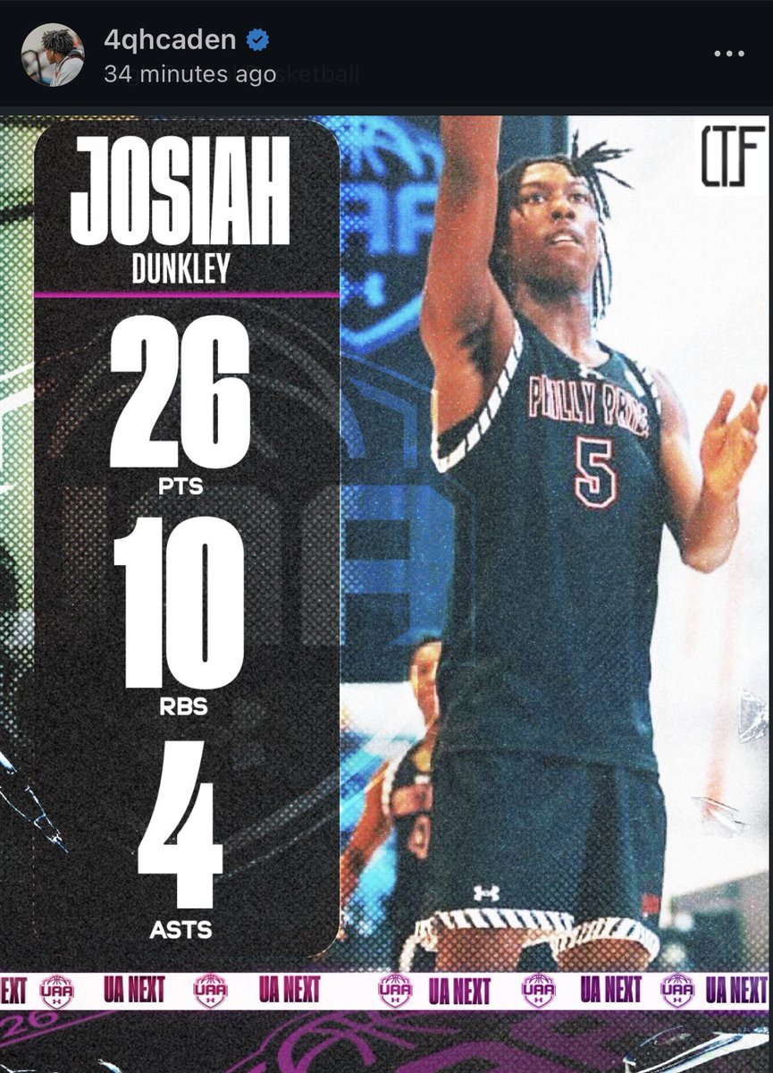 Kingghamiltonn's tweet photo. 26 point game against top shot uaa
@4qhcaden https://t.co/Nn0o10TKau