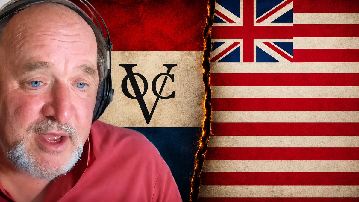 EmpirePodUK's tweet photo. 🚨NEW EPISODE🚨

The Battle of The East India Companies

How did the English East India Company rise into a corporate state, while the mighty VOC collapsed into bankruptcy?

@DalrympleWill, @tweeter_anita + Michael Bass explore one of history’s greatest commercial reversals... https://t.co/crBd9poCfa