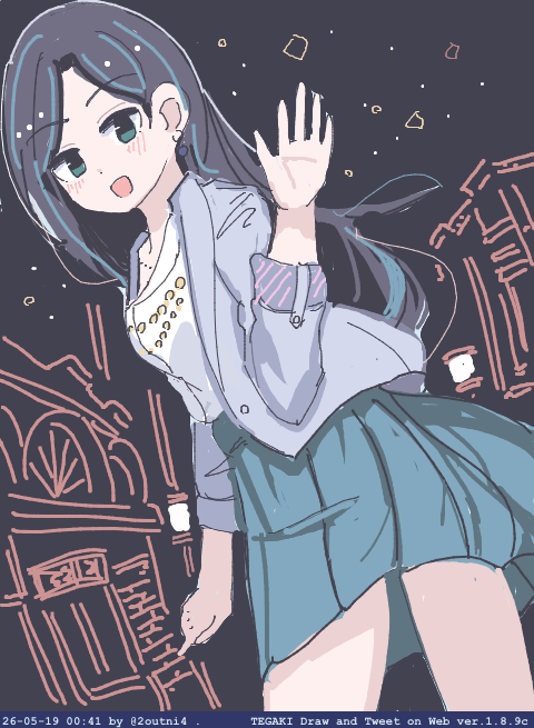 「金曜終電姉 #tegaki_dt」|24のイラスト