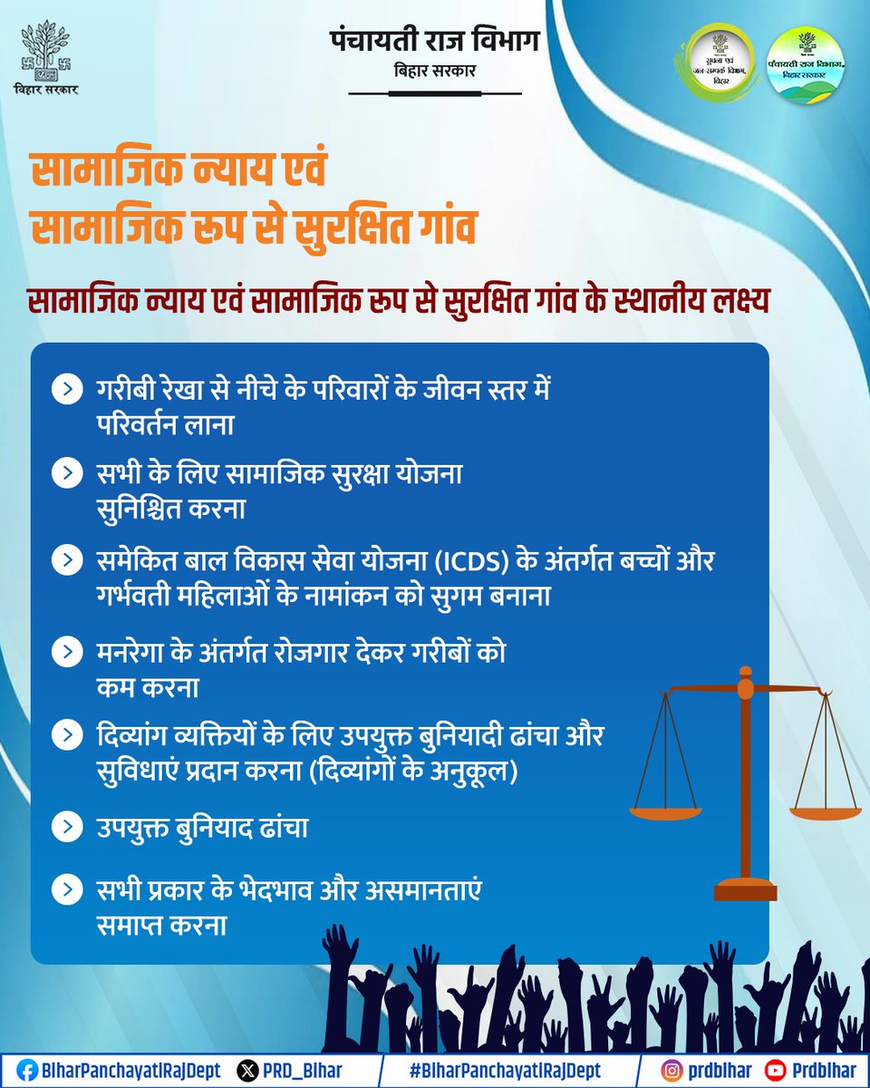 Panchayati Raj Department, GoB tweet media