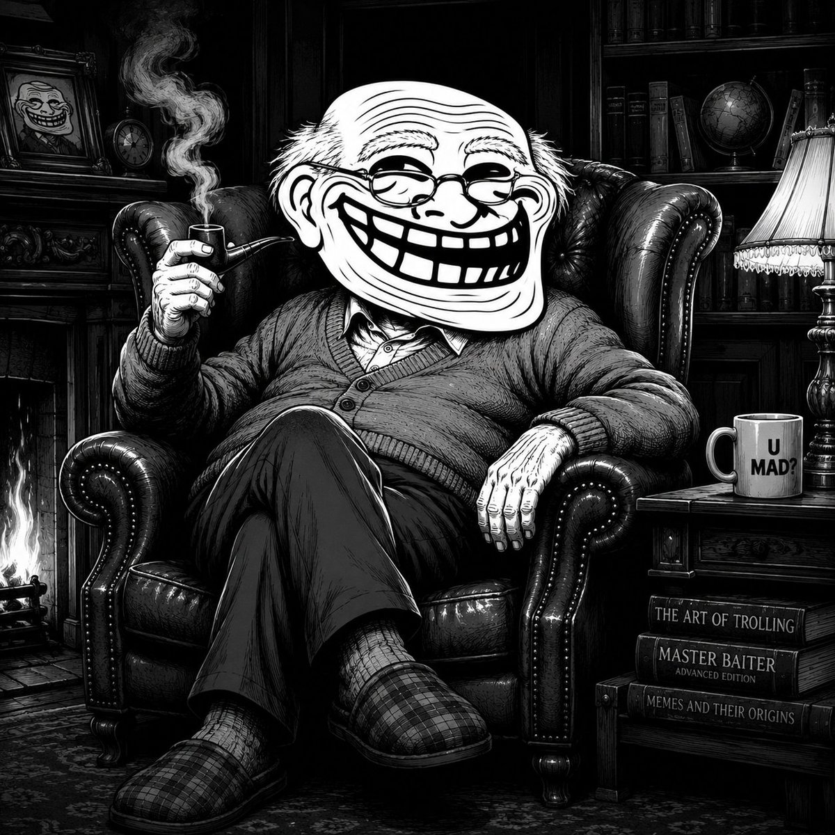Grandpa Troll tweet media