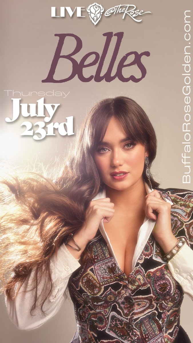 BellesMusic's tweet photo. So excited to announce I'm bringing my #Songsandstoriestour to @BuffaloRoseCO July 23! Get your tickets now! https://t.co/VGEZGpHNqL https://t.co/PxhAihU6KM