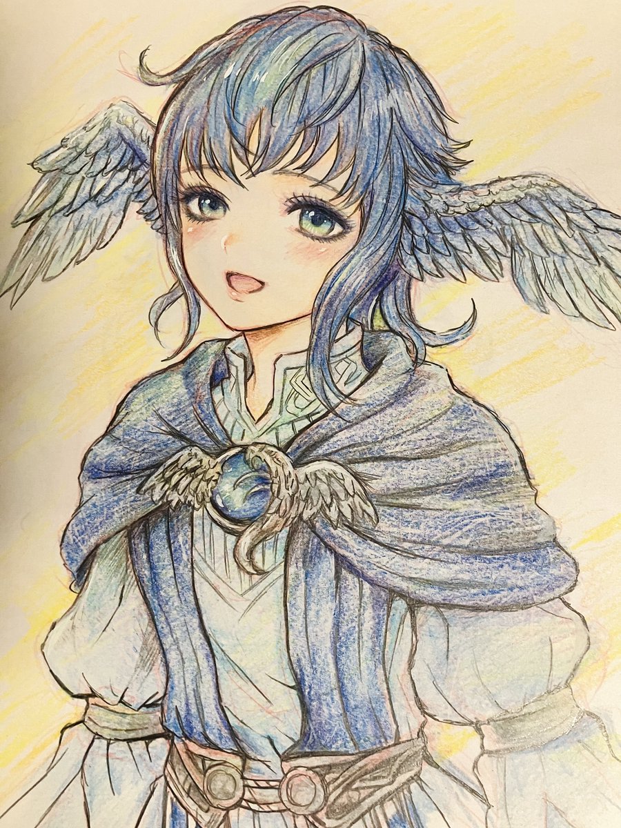 Felicie_FF14's tweet photo. アナログのメーちゃん🪽 https://t.co/APlVDn8uGb