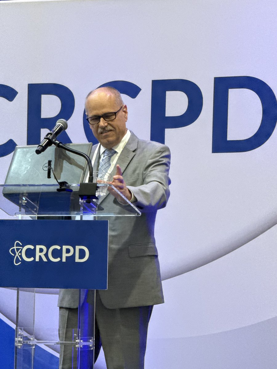acrEugie's tweet photo. Congratulations to Thomas G. Ruckdeschel, MS, CHP, DABR of Georgia on being honored with the 2026 John C. Villforth Lecture &amp; Award at the 2026 CRCPD Annual Meeting. @RadiologyACR @CRCPD @aapmHQ #CRCPD2026 https://t.co/aASEbqeIqx