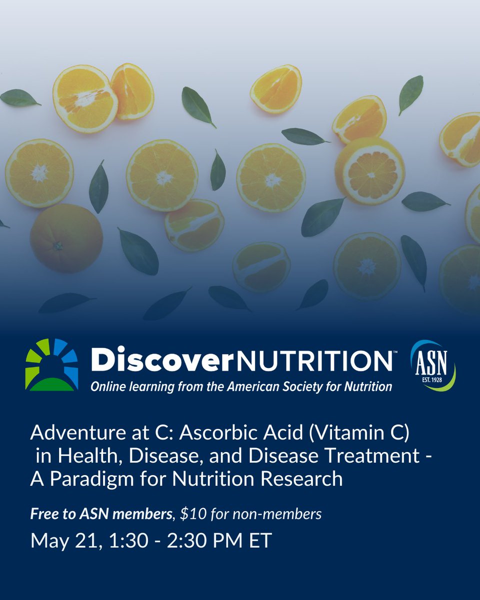 American Society for Nutrition tweet media