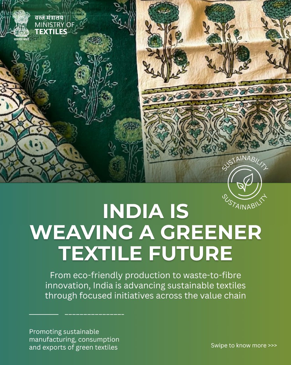 Ministry of Textiles tweet media