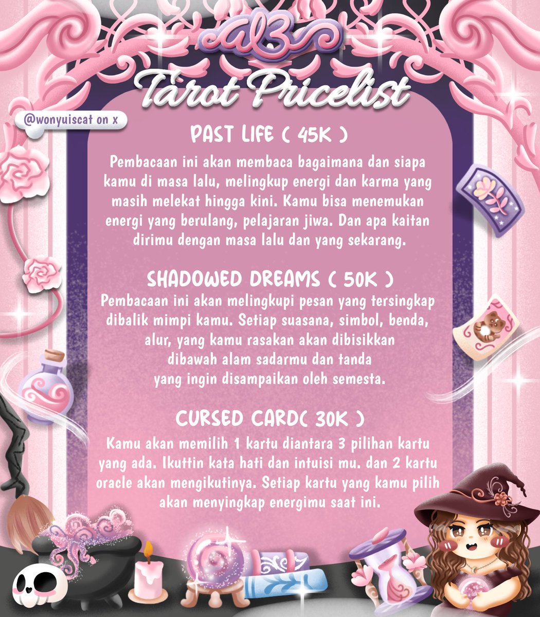 aB, tarot reader 🙇♀️🔮 tweet media