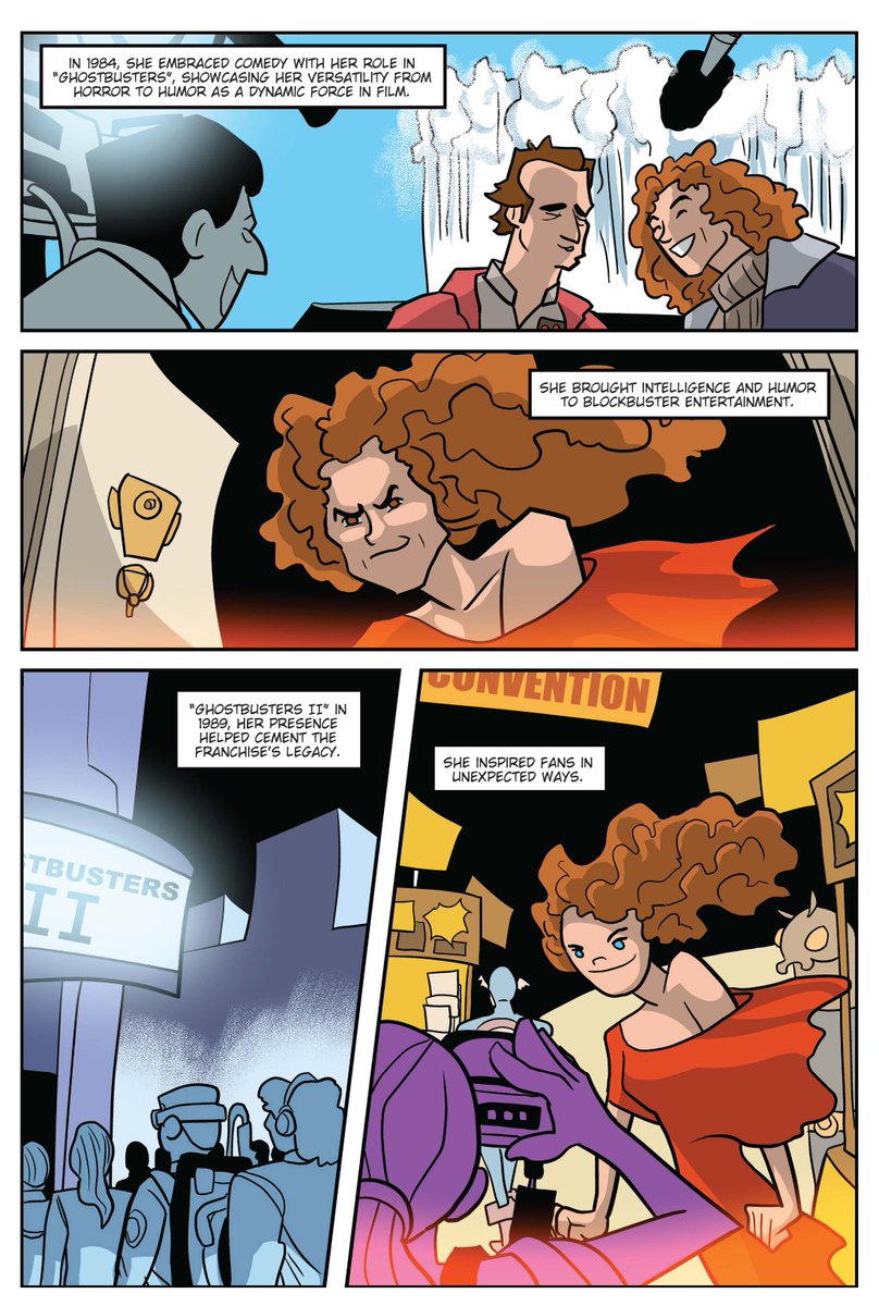 TidalWaveComics's tweet photo. 🚀 A FIRST LOOK at Female Force: Sigourney Weaver — arriving THIS WEEK! 🎬👽

📚 In print on Amazon and digitally everywhere this week! Click here to order on Amazon: https://t.co/y10z19BzJZ

#SigourneyWeaver #FemaleForce #Alien #Ghostbusters #Avatar #ComicBooks #WomenInFilm https://t.co/oi1HMWEe41