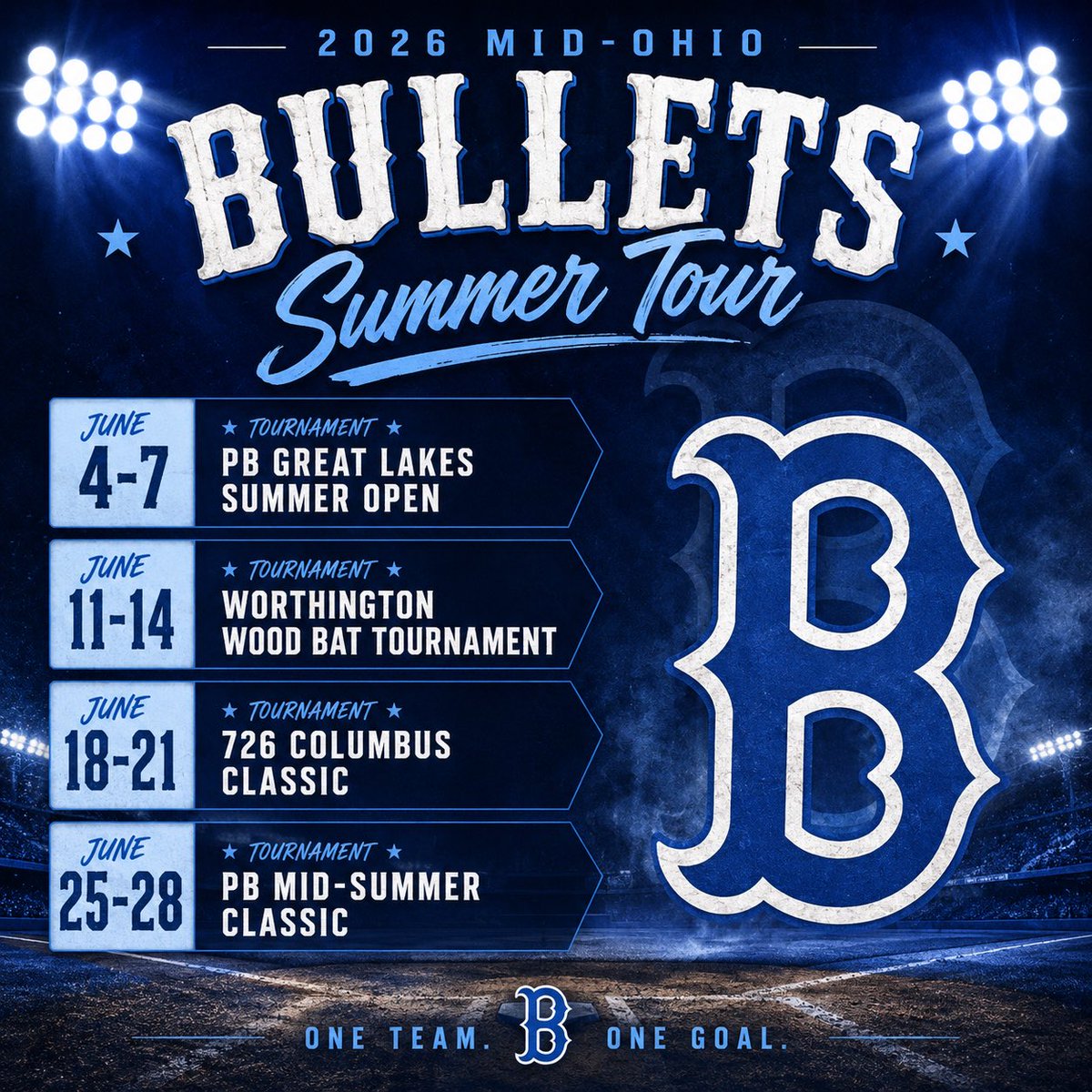 2026Mid's tweet photo. Some Dudes getting together for the month of June to play some extra ⚾️ before they begin their next journey in college! Here is our 18u schedule… https://t.co/f2U3zwbu7n