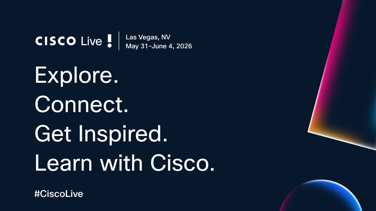 Learn with Cisco tweet media
