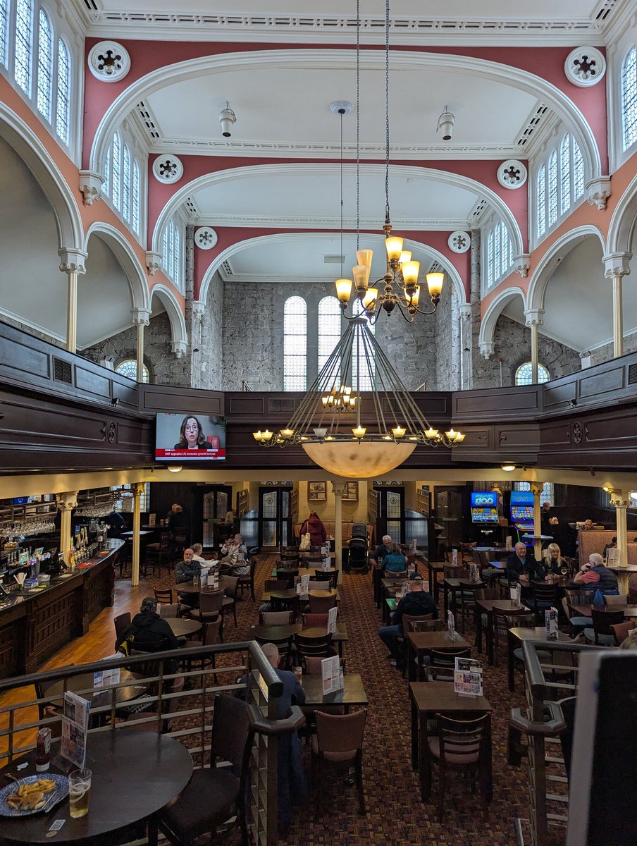 JimJones123's tweet photo. On holiday in Ayr... fantastic spoons...we are sat in the pulpit looking down on the masses https://t.co/GExITOEz7V