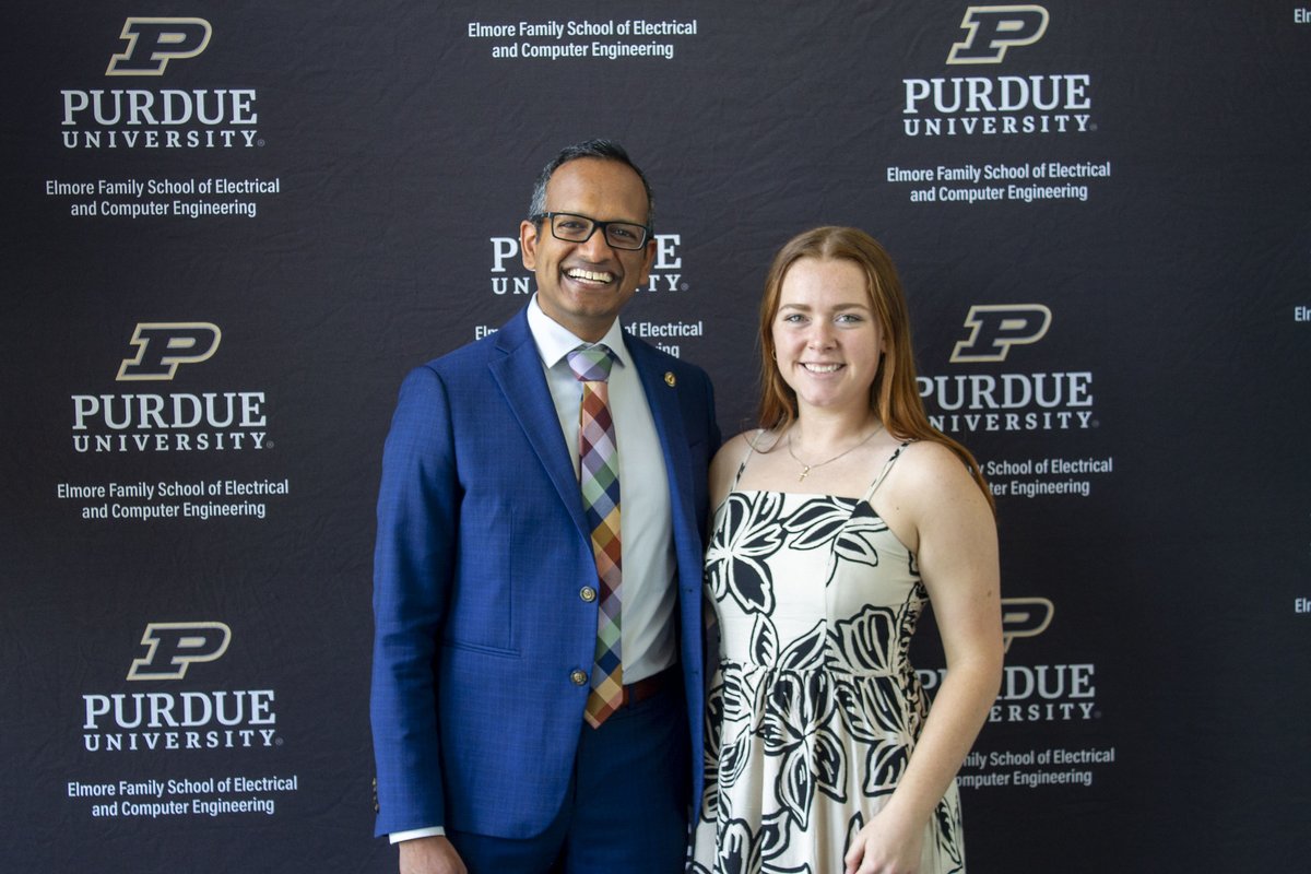 PurdueECE's tweet photo. Caps, gowns, big smiles &amp; two campuses full of Boilermaker pride. 💛🖤

Purdue ECE celebrated our newest grads with receptions in Indianapolis &amp; West Lafayette.

Congratulations, Class of 2026! You’ll always be part of the Purdue ECE family. 🎓

More pics: https://t.co/y67KJ8wnWw https://t.co/ogKHH0YL6m